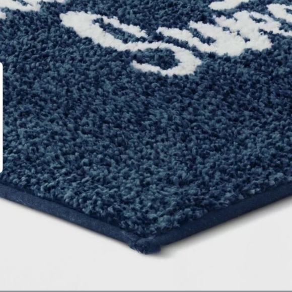 💛Threshold Bath Rug ‘HOME SWEET HOME’ 18” X 26” - Picture 2 of 8